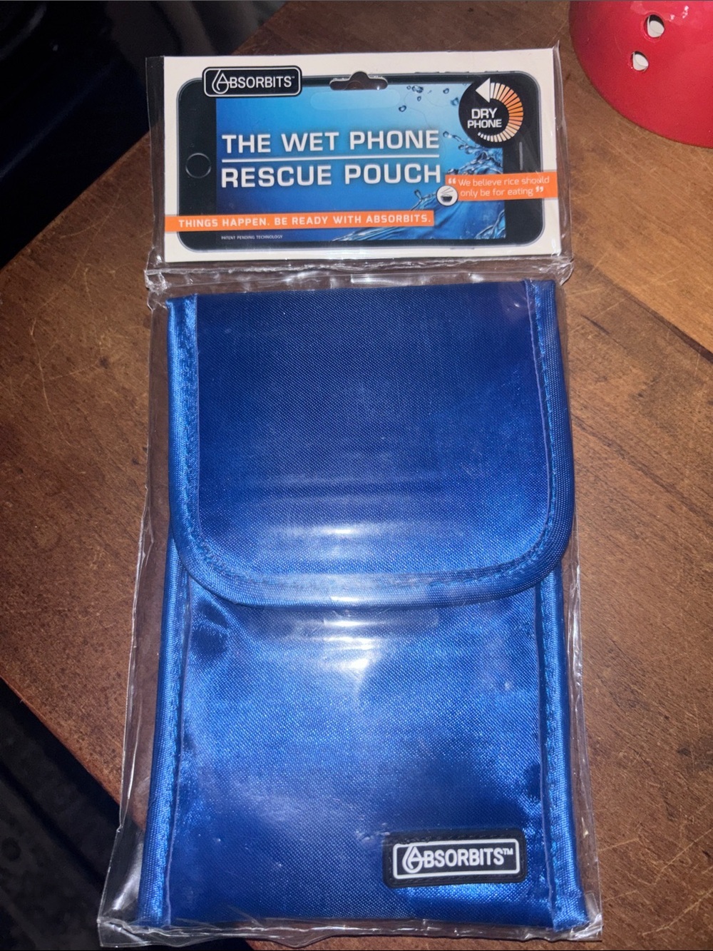 Blue Wet Phone Rescue Pouch - Water-Resistant Phone Case